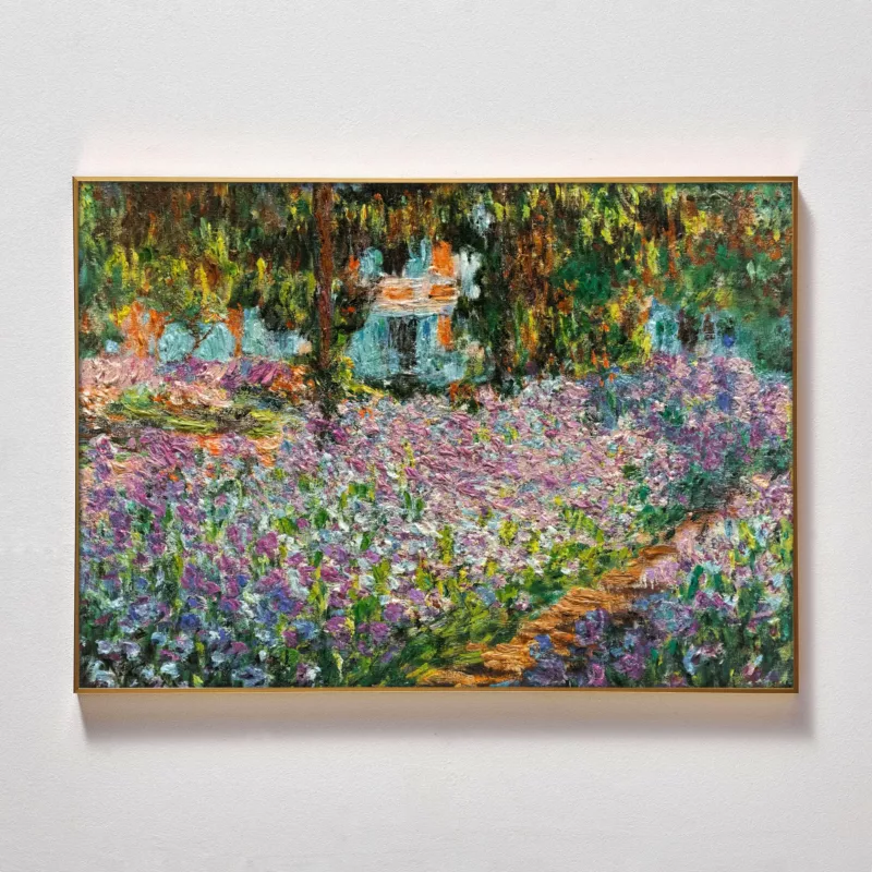 The Artist's Garden at Giverny by Claude Monet